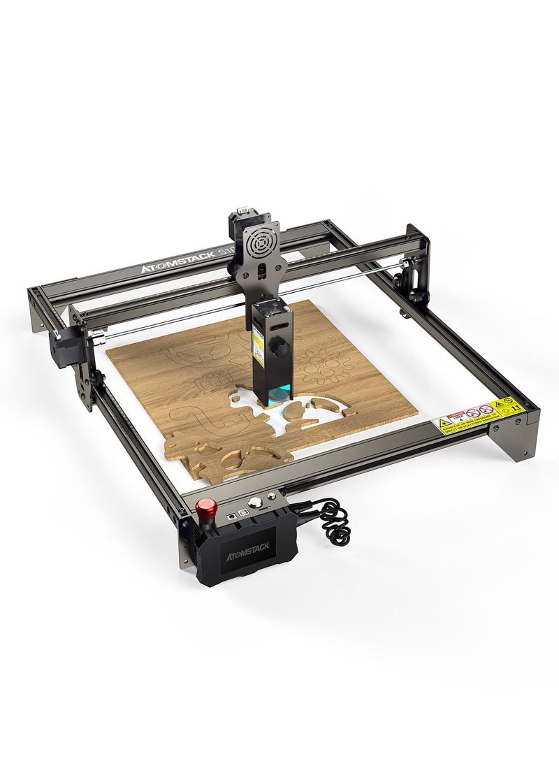 ATOMSTACK - Atomstack S10 Pro Laser Engraving Machine,304 Mirror Stainless Steel Engraving, High-Energy Wood Cutting - Image 1