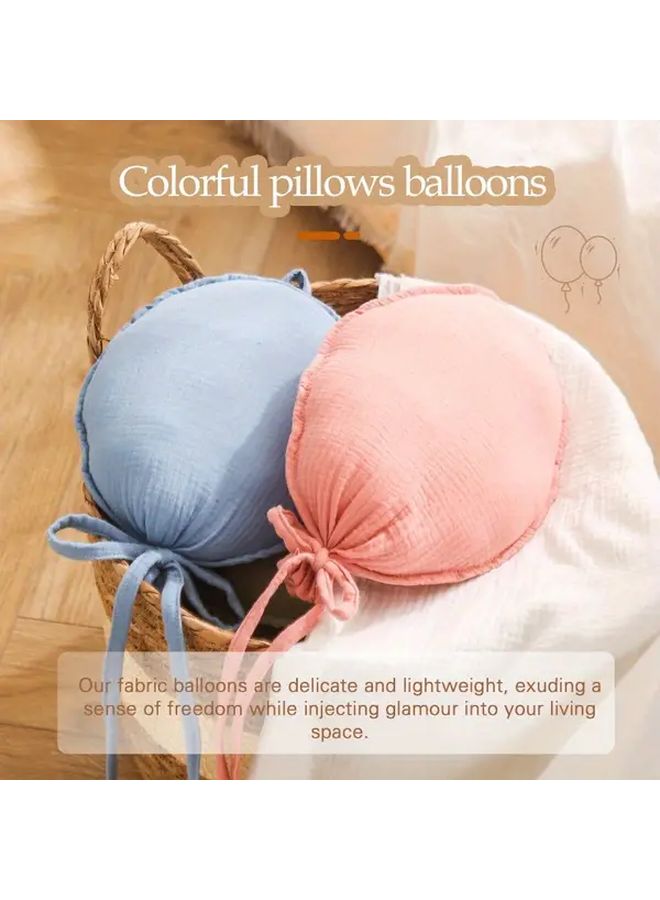 Yellow Soft Fabric Balloons Lightweight Reusable Decorations Birthday Anniversary Celebrations Party Accessories Pastel - Image 1