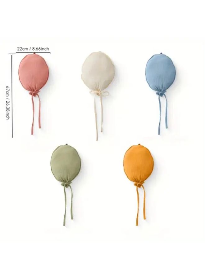 Yellow Soft Fabric Balloons Lightweight Reusable Decorations Birthday Anniversary Celebrations Party Accessories Pastel - Image 4