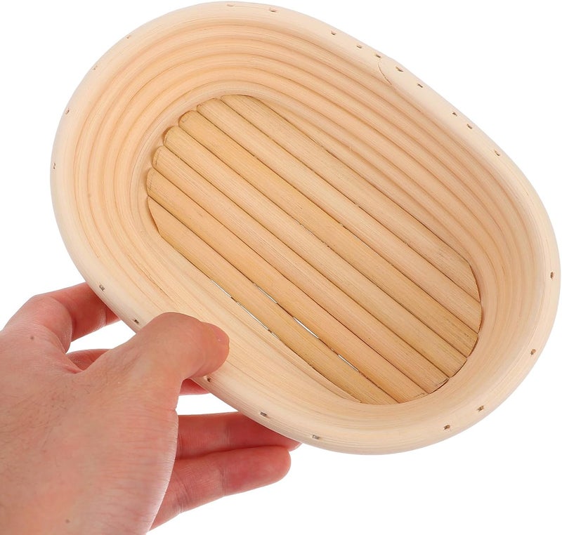 Space saving Luxshiny Oval Bread Proofing Basket 17×12×6cm Rattan Woven Baking Basket for Sourdough Fermentation Home Baking Accessories Precision made Easy store & transit build Temp fluctuation resistant crafted quality Classic practical design Stain resistant Versatile application Globally trusted affordable quality Salt mist resistant Temp resistant Scheduled warehouse deliver Suburban residential ship Fast & slow shipment compatible Cost effective fine quality Quick use-switch compatible build Home & professional compatible Leakproof sealed Standard fit Coast & inland available All consumer tier purchase options Globally popular universal design All-season available stock Size-sorted warehouse storage All-scene tailored quality Periodic restock local - Image 3