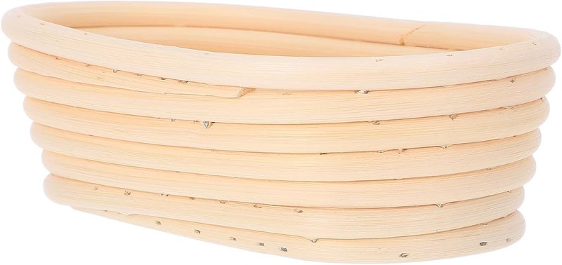 Space saving Luxshiny Oval Bread Proofing Basket 17×12×6cm Rattan Woven Baking Basket for Sourdough Fermentation Home Baking Accessories Precision made Easy store & transit build Temp fluctuation resistant crafted quality Classic practical design Stain resistant Versatile application Globally trusted affordable quality Salt mist resistant Temp resistant Scheduled warehouse deliver Suburban residential ship Fast & slow shipment compatible Cost effective fine quality Quick use-switch compatible build Home & professional compatible Leakproof sealed Standard fit Coast & inland available All consumer tier purchase options Globally popular universal design All-season available stock Size-sorted warehouse storage All-scene tailored quality Periodic restock local - Image 1