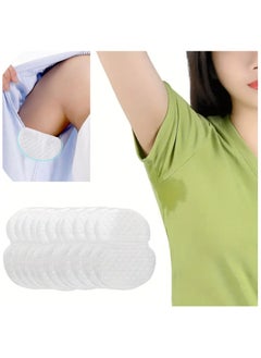 AMNAAZ Underarm Sweat Disposable Pads, (50 Packs) Premium Quality Fight Hyperhidrosis for Men and Women Comfortable Unflavored, Non Visible  - Image 1