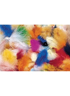 School Smart Creativity Street Marabou Feathers, Assorted Colors, 1/2 Ounce Bag, Pack Of 150  - Image 1