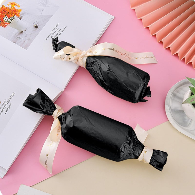 Hlonon Black Tissue Paper - 30 Sheets, 14 x 20 Inch, Gift Wrapping, DIY Crafts, Wedding, Birthday, Christmas - Image 5