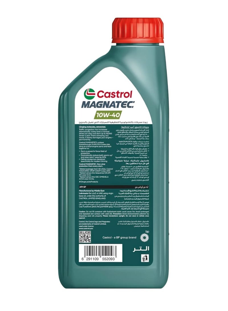 Castrol Magnatec 10W-40 Engine Oil - Instant Protection from First Start / 1 L - Image 2
