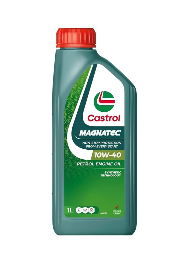 Castrol Magnatec 10W-40 Engine Oil - Instant Protection from First Start / 1 L - Image 1