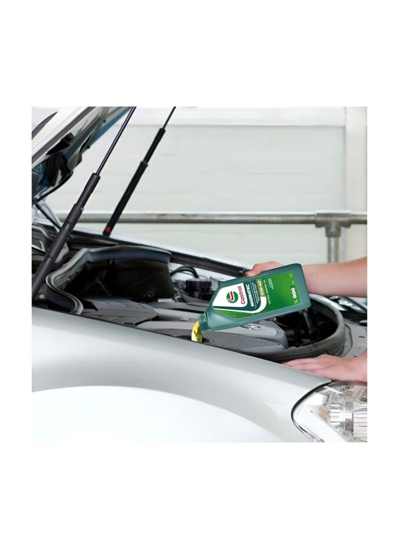 Castrol Magnatec 10W-40 Engine Oil - Instant Protection from First Start / 1 L - Image 3