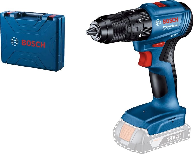 BOSCH Gsb 185-Li Professional Cordless Combi; Battery And Charger Not Included - Image 1