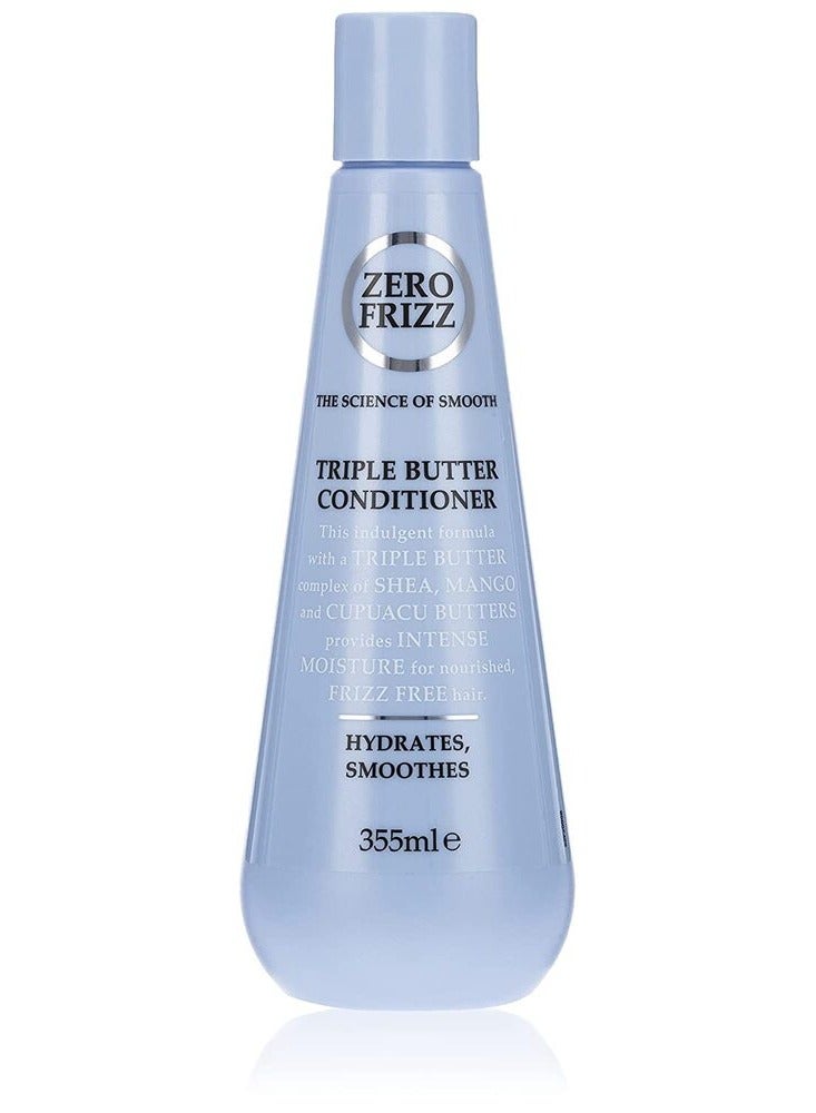 Zero Frizz Triple Butter conditioner Frizzy 355ml