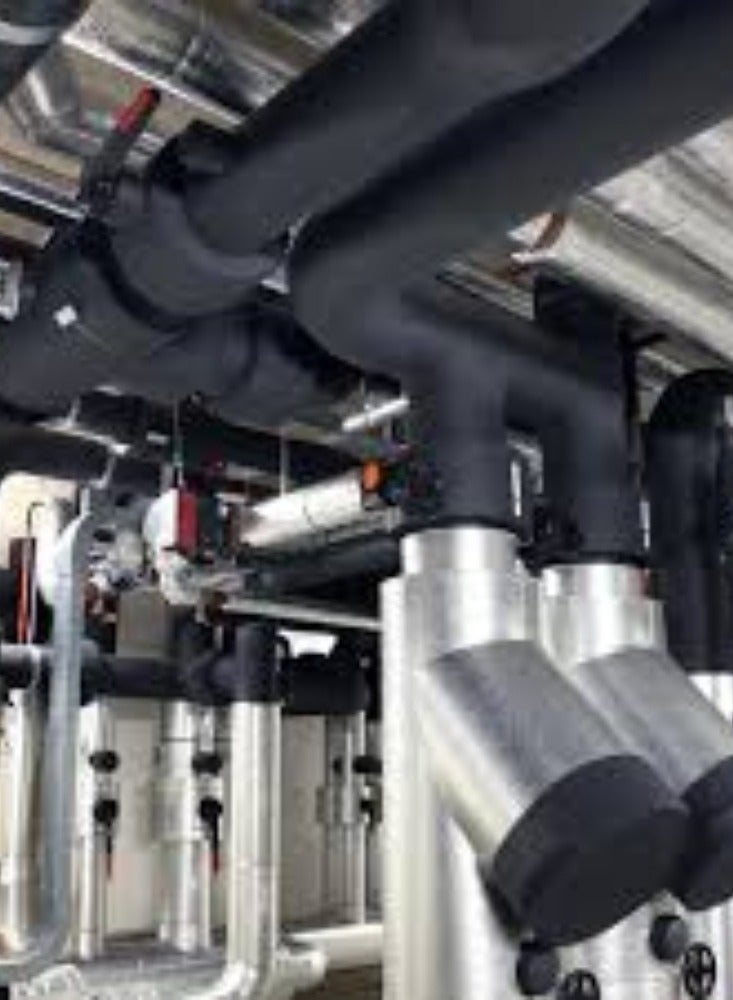 KNP KNP Non-Adhesive Pipe Insulation (19MM) is designed to provide effective thermal insulation for pipes without the need for adhesive backing.  - Image 2
