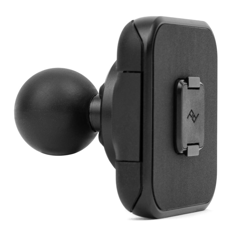 Peak Design Mobile Ball Mount Adapter Locking NonCharging SlimLink Mounting Technology Push Button Release Works with 1 BallandSocket Phone Mount for Car Truck Motorcycle Boat and More - Image 2