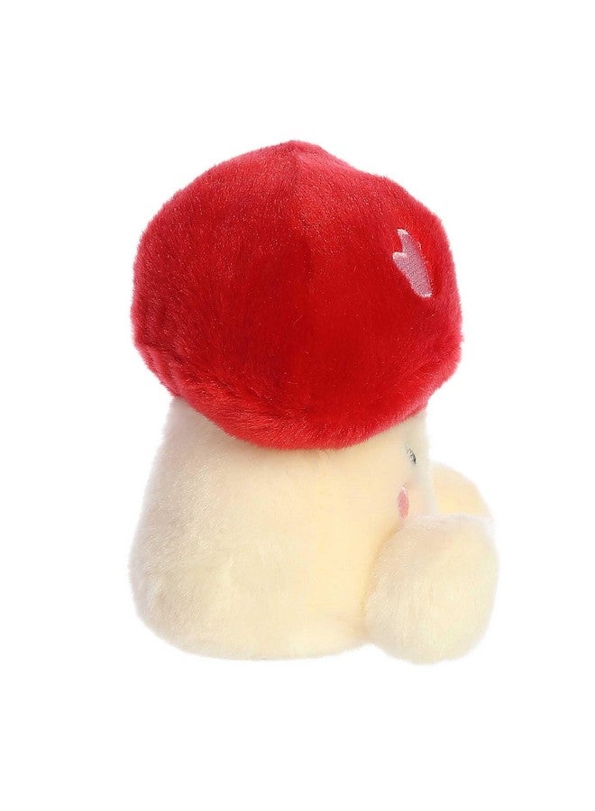 Aurora® Adorable Palm Pals™ Aislyn Heart Mushroom™ Stuffed Animal - Pocket-Sized Play - Collectable Fun - Red 5 Inches - Image 3