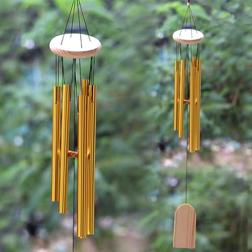 Crystu Fengshui Deep Sound Wind Chime, Wind Chimes for Home Positive Energy, Wind Chimes for Home Big Size - Image 2