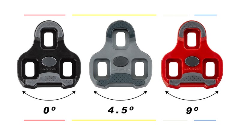 LOOK Cycle - KEO Grip Cleat Cycling Cleats – Anti-Slip Surface - Minimum Weight, Compact Size - 4.5° Angular Freedom - Color Grey - Image 4