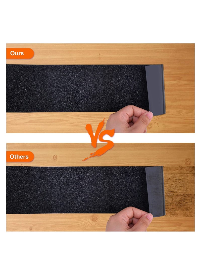Excefore Heavy Duty Grip Tape Outdoor Waterproof, High Adhesive Traction Safety Tape (1 Roll, 44 Inch x 33 Feet)  - Image 3