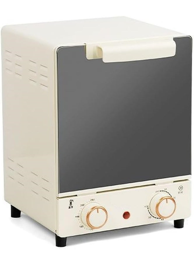 15L Compact Electric Oven, Multi-Function Mini Oven with Timer, Adjustable Temperature, Stainless Steel, Perfect for Small Kitchens, Easy to Clean, Countertop for Baking, Roasting, and Grilling - Image 1