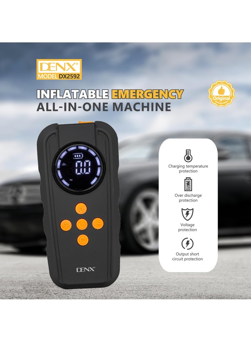 Denx DX2592 - Multi-Purpose Emergency Tire Inflator - Image 2