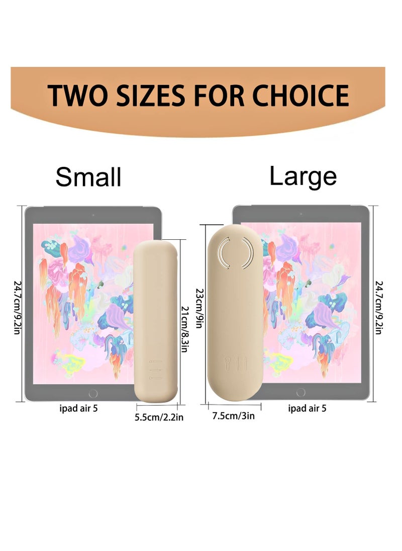 Generic Portable Silicone Makeup Brush Holder for Travel Easy to Clean Organizer Sleek Design for Cosmetics  - Image 2