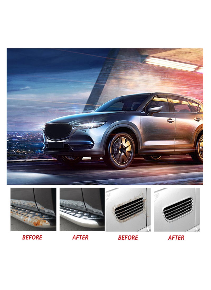 Jaysuing - Water Based Metallic Paint Multi-Functional Car Metallic Paint Anti-Rust Chassis Universal Rust Converter Gel with Brush - Image 1