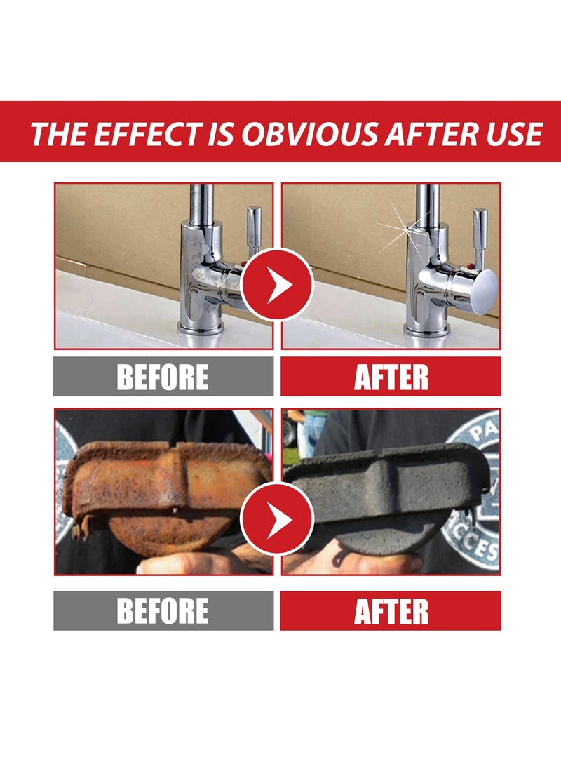 Jaysuing - Water Based Metallic Paint Multi-Functional Car Metallic Paint Anti-Rust Chassis Universal Rust Converter Gel with Brush - Image 1