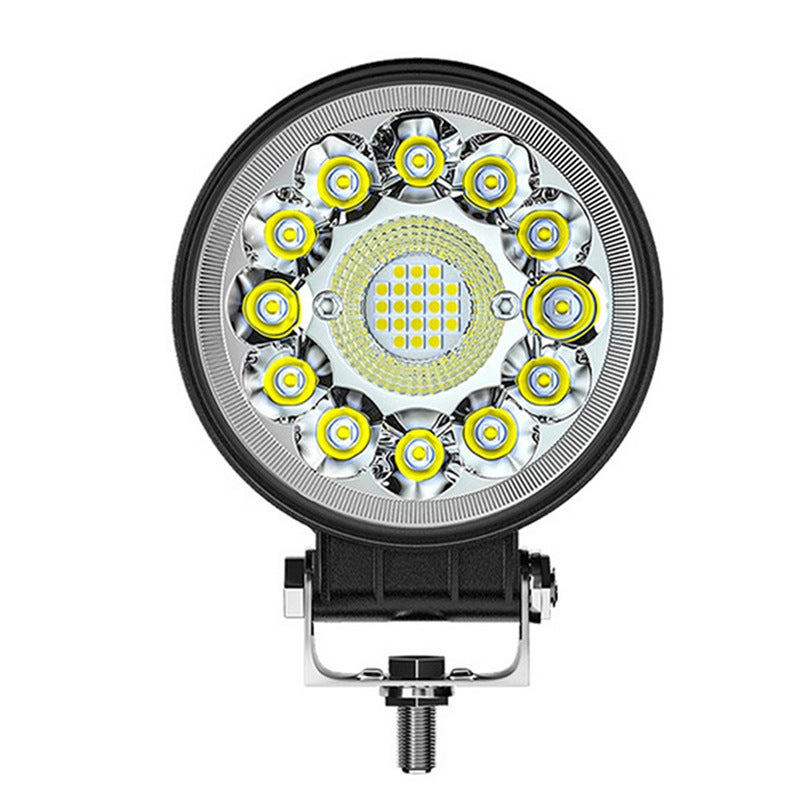 Loquat 12V-36V car/truck headlight round spotlight 4 inch 99W high power LED work light off-road vehicle light White Light
