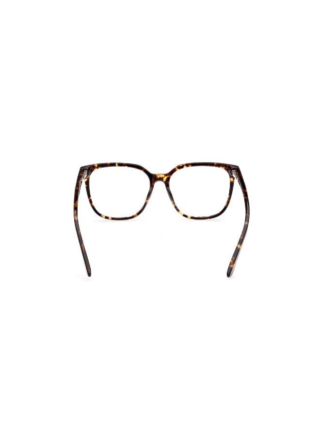 SKECHERS Se2207 Square Acetate Frames For Women Size 53, Dark Havana - Image 4