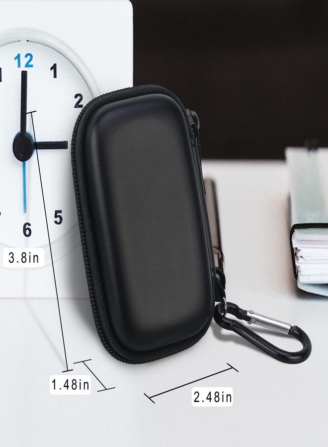 Lacdo Headphone Amplifier Case for FiiO BTR5-2021 / FiiO BTR5-384K Headphone Amps Headphone Amp Case earphones USB cables Protective Carrying Case Portable Travel Bag Shockproof, Black - Image 5