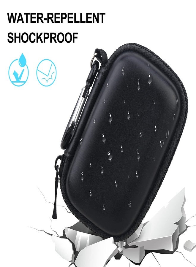 Lacdo Headphone Amplifier Case for FiiO BTR5-2021 / FiiO BTR5-384K Headphone Amps Headphone Amp Case earphones USB cables Protective Carrying Case Portable Travel Bag Shockproof, Black - Image 2