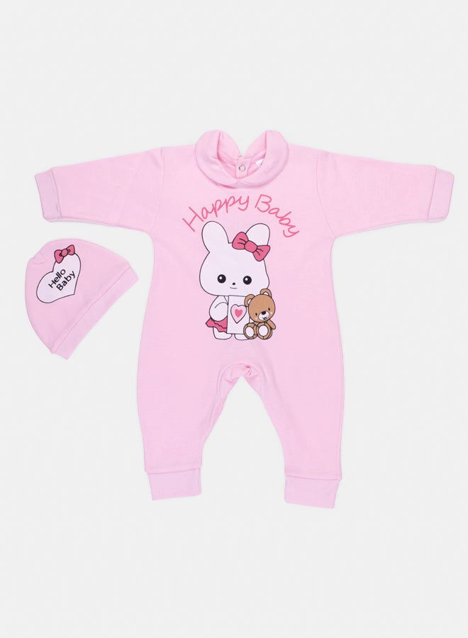 Papillon Happy Baby Printed Jumpsuit