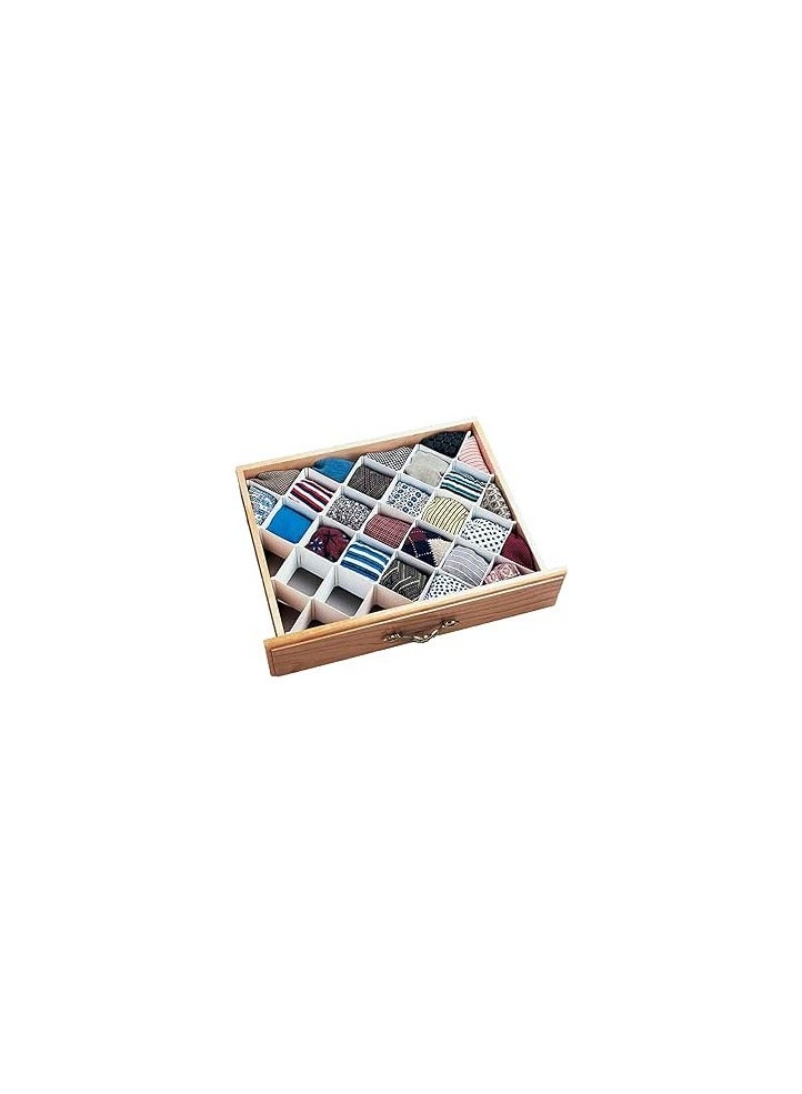 Plastic Drawer Organizer for under wears & socks - Multi Color  - Image 1