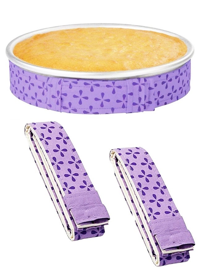 2PCS Super Absorbent Cotton Cake Pan Dampen Strips Baking Supplies - Image 1