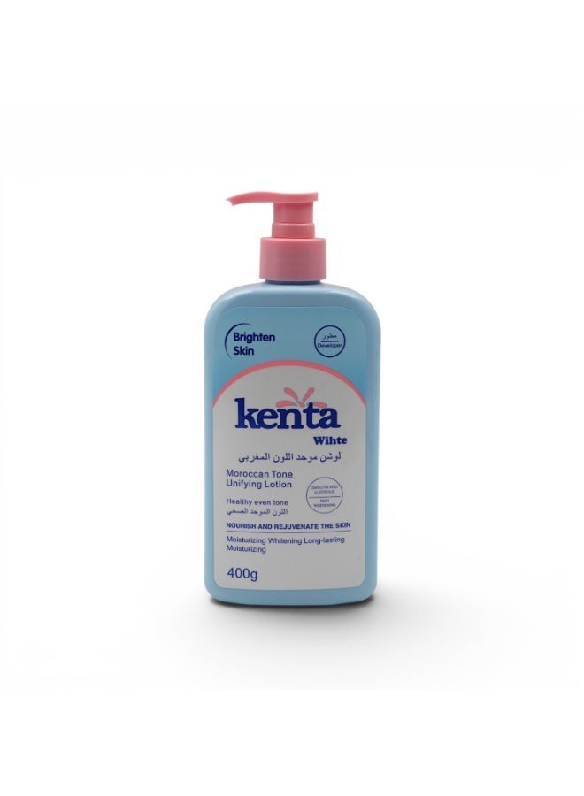 kenta Moroccan Even Skin Tone Lotion Kenta White 400g - Image 1