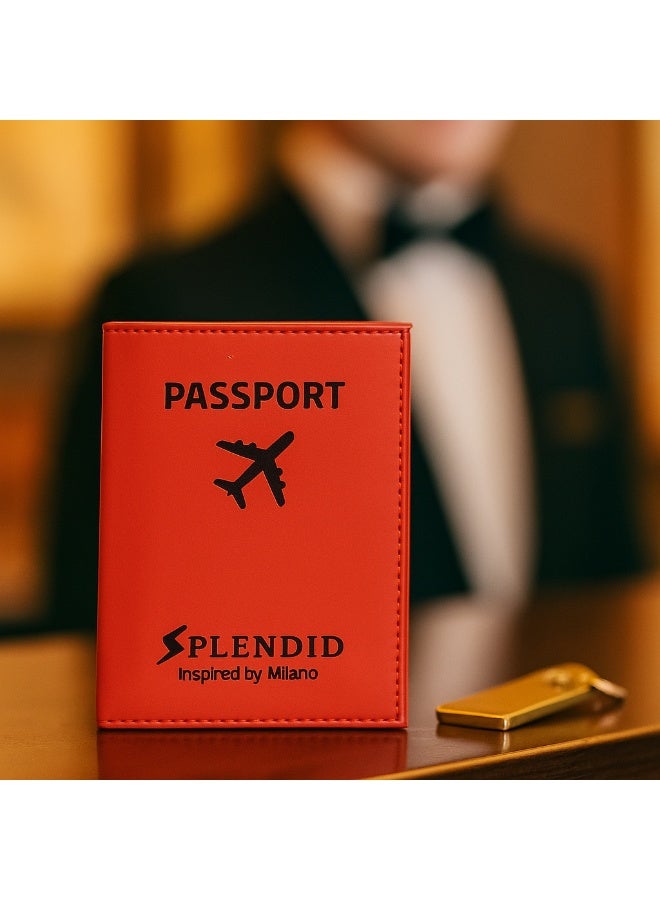 إسبليندد كفر باسبور سبلينديد أحمر - Image 3