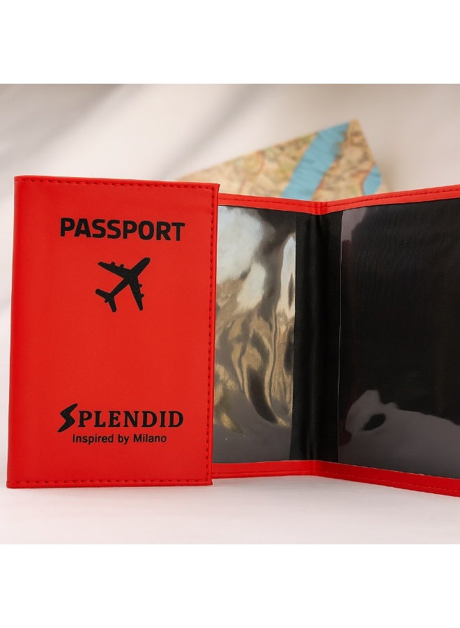 إسبليندد كفر باسبور سبلينديد أحمر - Image 5