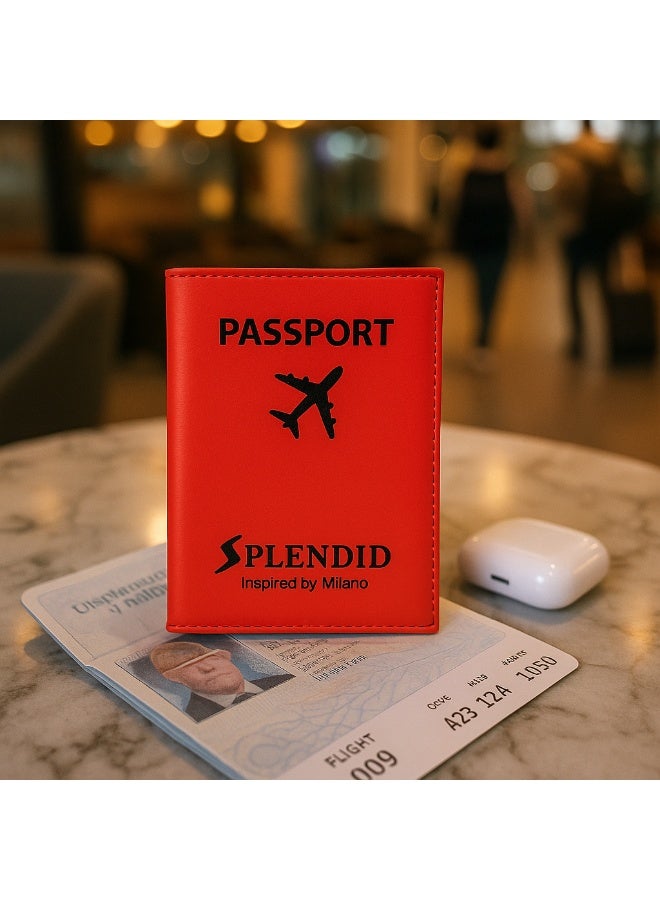 إسبليندد كفر باسبور سبلينديد أحمر - Image 2