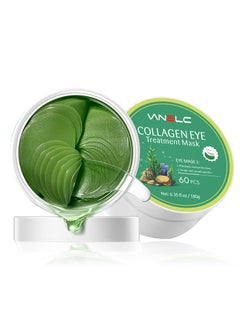 VANELC VANELC Eye MaskUnder Eye Patches with Collagen SeaweedEye Gel Treatment Masks For Dark Circles  Under Eye Bags Treatment Natural Eye Masks for Puffy Eyes Under eye Dark CirclesAntiWrinkle 