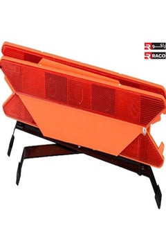 راكو RACO Emergency Warning Car Triangle Road Safety Reflective Foldable Fold Up Complied with European Standard ECE R27  - Image 3