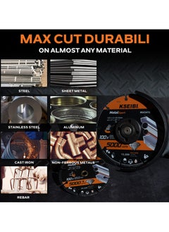 KSEIBI Diamond Metal Cut Off Blade, Professional Disc, Efficient Cutting, Ideal for Cutting Metal, Stainless Steel, Copper, Aluminum, Cutting Metal Beams, Pipes, Automotive Repairs, Durable Cutting Tool.  - Image 5