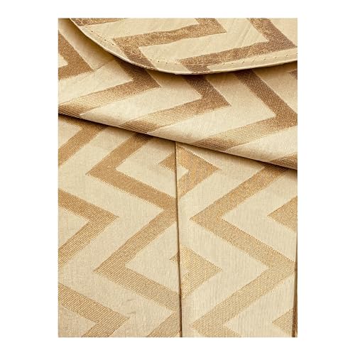 Moira Beige Silk Printed Cloth Envelopes 5pcs 21 X11 cms for Shagun, Sagun, Gifting - Image 2