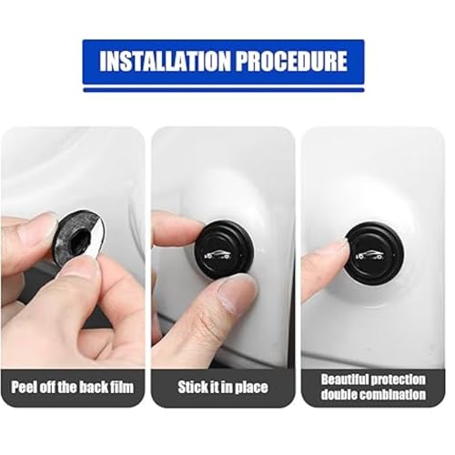 TAZLYN car Accessories car Combo Set Wiper pad 2 PCs car Door Lock Protector Cover 4PCS Doors Rubber Sticker Silicone 20pcs Noise-Reducing Stickers Combo 3 Set Offer car Accessories 2025 - Image 4