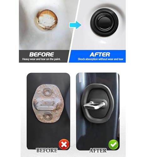 TAZLYN car Accessories car Combo Set Wiper pad 2 PCs car Door Lock Protector Cover 4PCS Doors Rubber Sticker Silicone 20pcs Noise-Reducing Stickers Combo 3 Set Offer car Accessories 2025 - Image 3