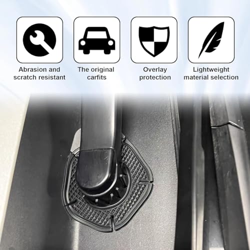 TAZLYN car Accessories car Combo Set Wiper pad 2 PCs car Door Lock Protector Cover 4PCS Doors Rubber Sticker Silicone 20pcs Noise-Reducing Stickers Combo 3 Set Offer car Accessories 2025 - Image 5