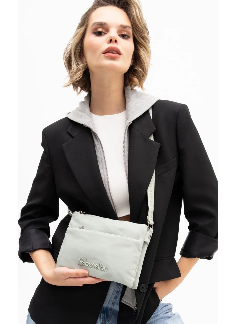 يونايتد كولورز أوف بينتيون Benetton Women's Crossbody Bag Water Green BNT1200