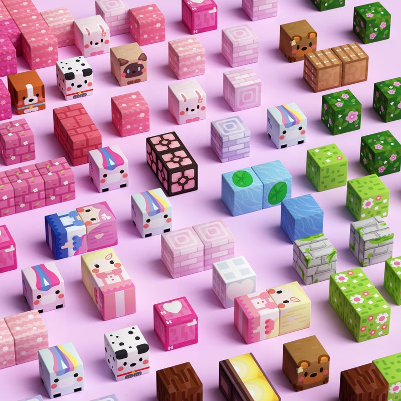GobiDex 100PCS Magnetic Blocks Kid Building Toys for 3+ Years Old Girls, Upgraded STEM Sensory Gifts for Princess, Kids Magnets Game for Toddler - Image 3