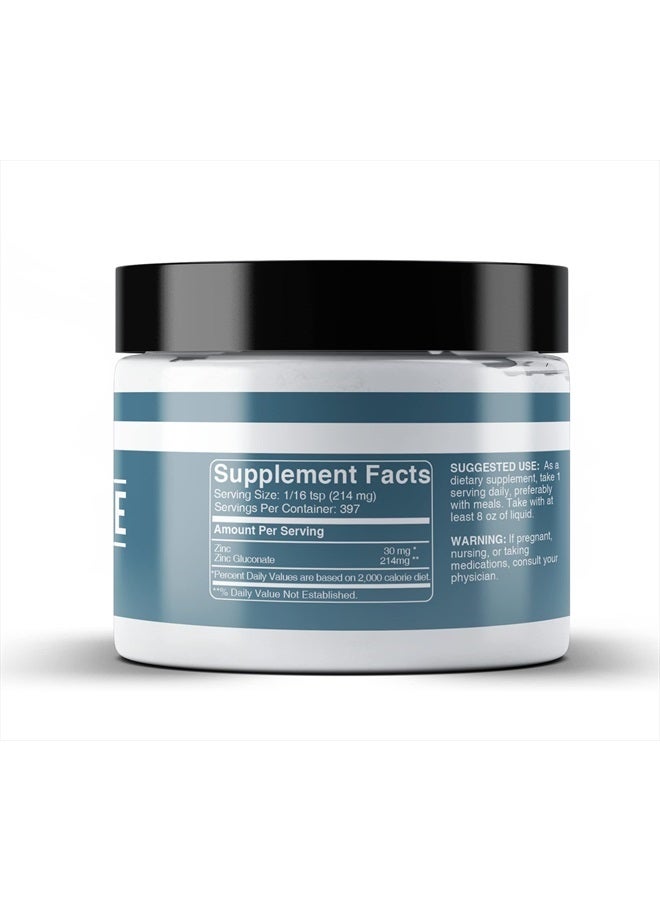 earthborn elements Zinc Gluconate 3 oz, Always Pure, No Fillers Or Additives - Image 2