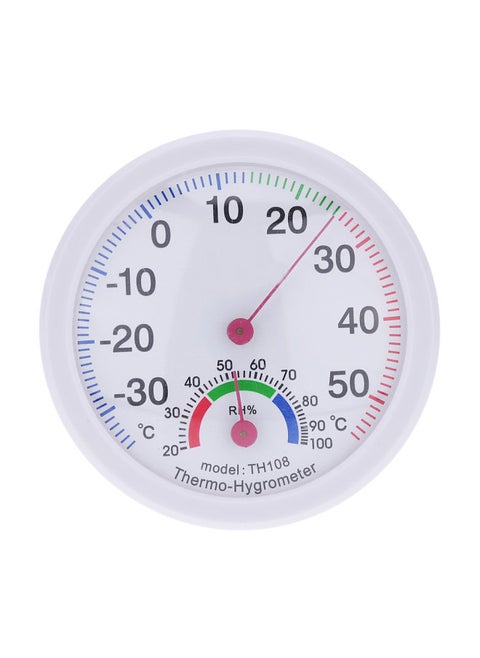 -35~55°C Mini Indoor Analog Temperature Humidity Meter Thermometer Hygrometer