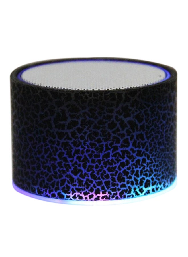 LED Mini Bluetooth Speaker Navy Blue