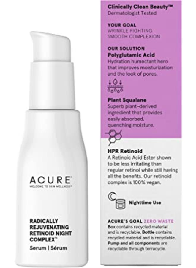 Acure Radically Rejuvenating Retinoid Night Complex Serum - Image 3