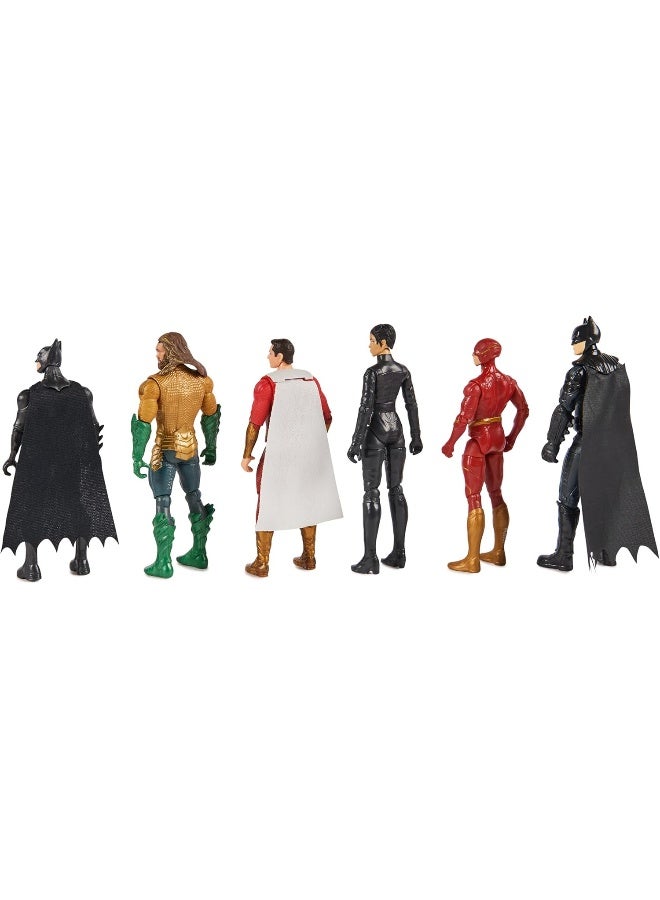 DC Comics DC Comics, DC Theatrical Multi-Pack (Limited Edition), 6 Iconic Super Hero Action Figures, 4-inch Tall, WB 100 Years Anniversary Collectible, Superhero Kids Toys for Boys and Girls, Ages 3+ - Image 4