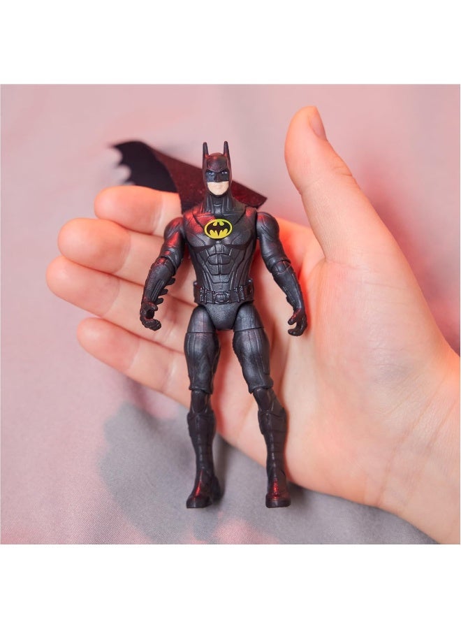 DC Comics DC Comics, DC Theatrical Multi-Pack (Limited Edition), 6 Iconic Super Hero Action Figures, 4-inch Tall, WB 100 Years Anniversary Collectible, Superhero Kids Toys for Boys and Girls, Ages 3+ - Image 3